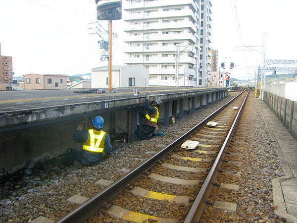 業務内容　鉄道工事・土木工事